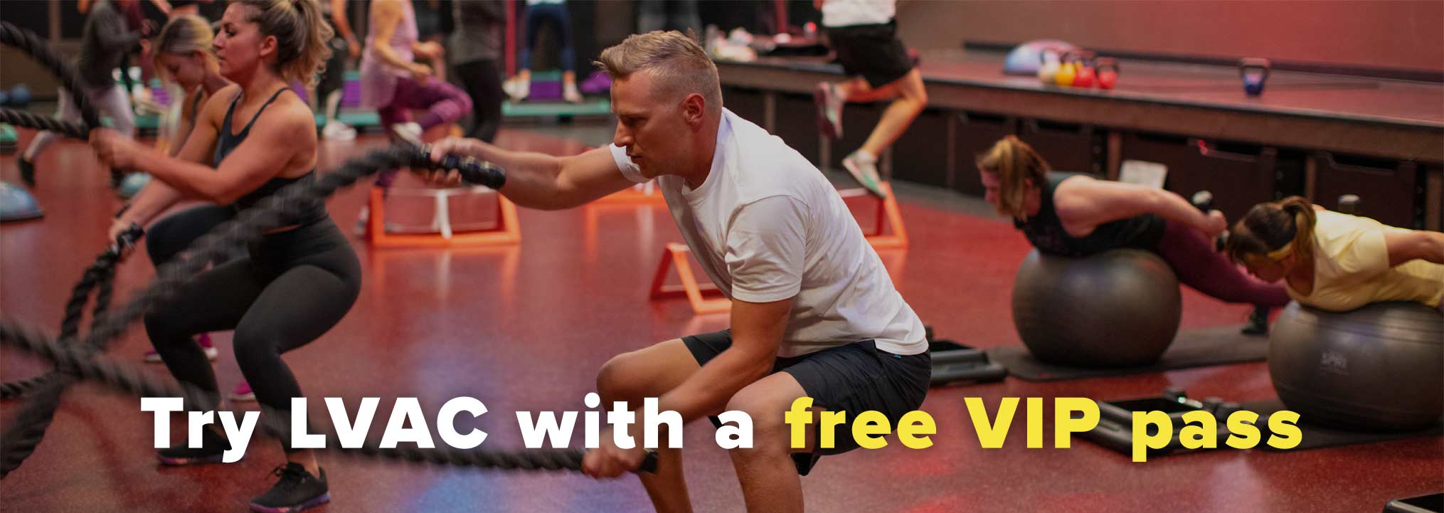 Try LVAC with a free VIP pass