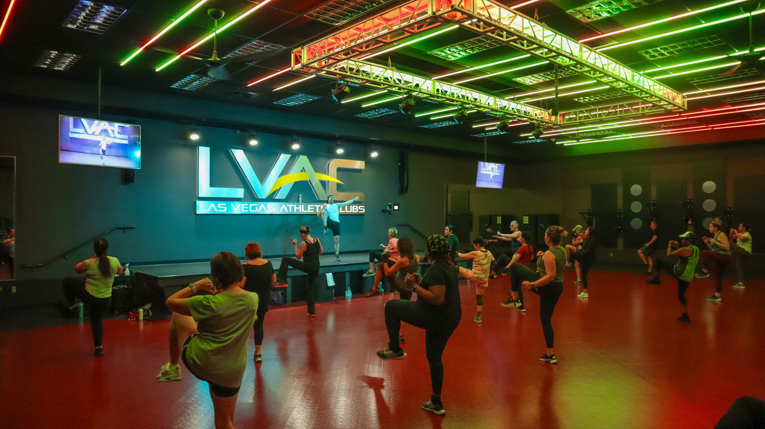 LVAC group fitness class 