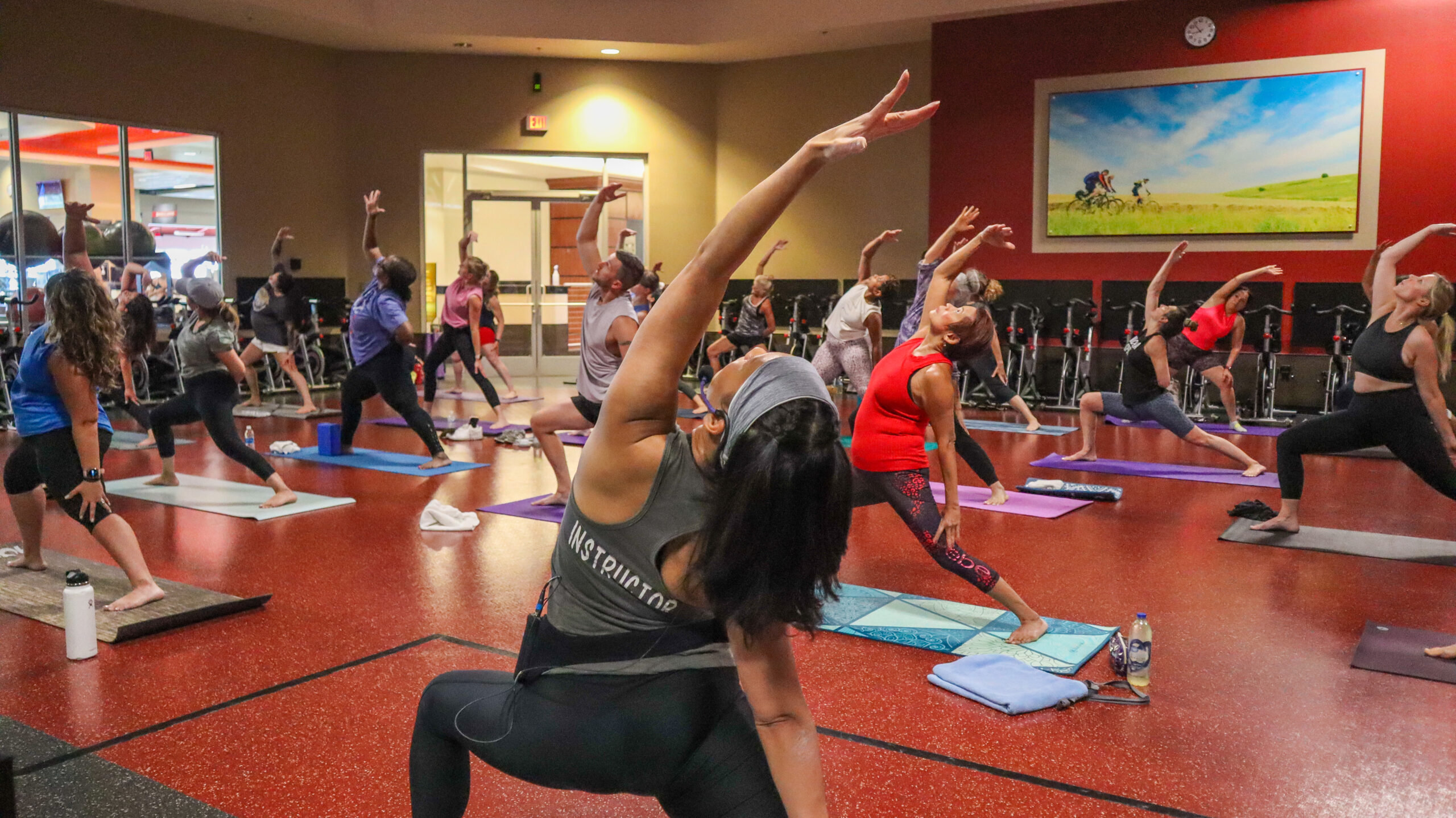 Pilates class at LVAC